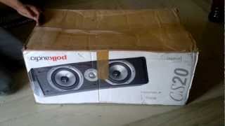 Unboxing PolkAudio TSi/TSX CS 20 Center speaker