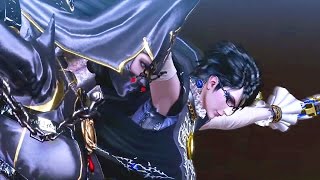 Witch Cereza and Her Mother Rosa Mech Fight (Bayonetta 2)