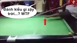 Anh ấy đánh bida lỗ cực hài - funny Billiards pools