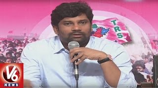 MP Balka Suman Press Meet Over Govt Schemes | TRS Bhavan | V6 News
