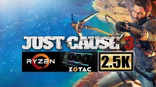 Ryzen R7 1700 O.C - GTX 1080TI Zotac AMP Extreme - Just Cause 3 - ULTRA! 2.5K PT/BR
