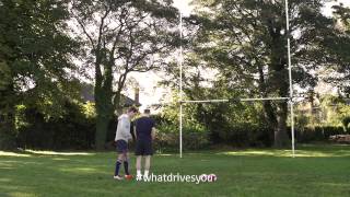 Johnny Sexton coaches Stephen Cluxton - #WhatDrivesYou