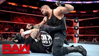 The Authors of Pain debut on Raw against Heath Slater & Rhyno: Raw April 9, 2018