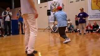 Катя, Лёня, Настя, final hiphop profi, Street boom 2013, Kirov, Russia, round 2
