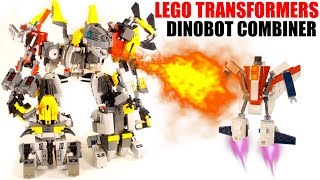 Lego Transformers - Dinobot Combiner - Review
