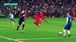 Спартак Москва - Порту товарищеский матч 8 января 2018 PES 2018