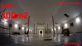 Salon 300m2 | Malowanie sufitu | Podsumowanie | Remont domu | dom25tys | zrób to sam | #pawełwaga
