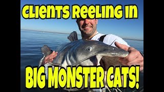 TAWAKONI CATFISH GUIDES, CUSTOMERS ON BIG FISH