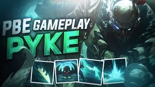 PYKE GAMEPLAY FR PBE - New Champion League of Legends