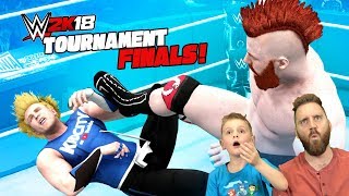 LITTLE FLASH vs DENIS! WWE 2k18 Game Tournament Finals ft. SHEAMUS