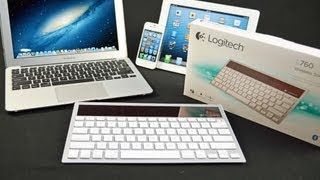 Logitech Wireless Solar Keyboard K760 (Mac, iPhone, iPad): Unboxing & Review