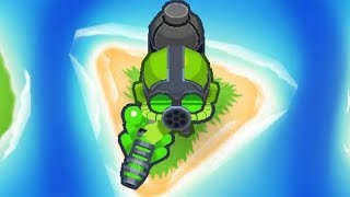 Bloons Tower Defense 6 - 5th Tier Glue Gunner - The Bloon Solver