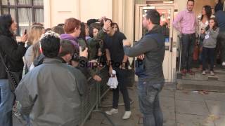 Harry Styles of One Direction at BBC Radio Studios to co-...