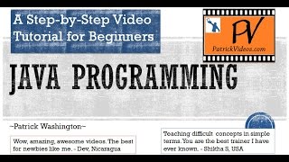 Java Tutorial for Beginners - Original Step by Step