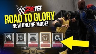 WWE 2K18: New Road to Glory Online Mode Trailer!