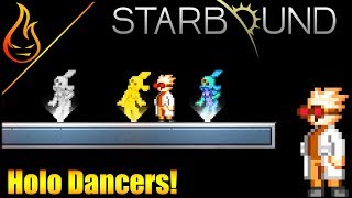 Starbound Racial Holographic Dancers Mod Spotlight