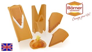 Borner slicer V3 TrendLine - quick reference guide (english)