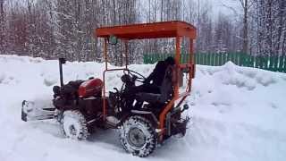 "Мини трактор 4x4 своими руками" часть 2