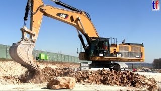 CAT 390D LME,... - NBS Stuttgart - Ulm /  PFA 2.3 Tunnel Widderstall, 20.03.2014.