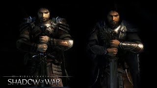 SHADOW OF WAR - All Outfits and Weapons Showcase (Currently Have)