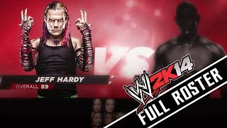 WWE 2K14 | Full Roster! PS3/Xbox360 (All Unlocked Superstars,Divas,NPC,DLC!)