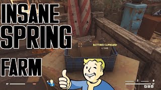 Best Locations to Farm SPRINGS in FALLOUT 76!