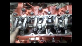 FAW 1041 Установка клапанного механизма и регулировка клапанов