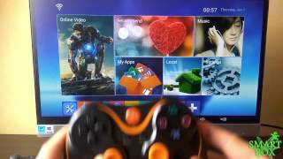 Как подключить джойстик на смарт тв приставке Android TV Box.Инструкция