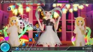 Hatsune Miku: Project DIVA X - "Quirky Medley - Giga-Remix" (HARD Perfect)