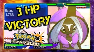 Pokemon Ultra Sun and Moon VGC 2019 Sun Series Battle - 3 HP Victory