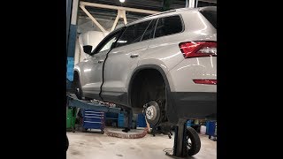 Как делает ТО ОФ дилер? Skoda Kodiaq РЕМ ЗОНА