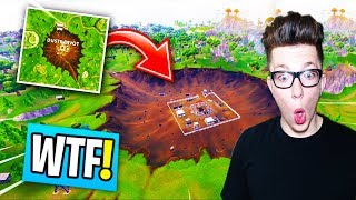 *FIRST LOOK* FORTNITE BATTLE ROYALE SEASON 4 MAP!!!! (DUSTY DEPOT DESTROYED & HOP ROCKS GAMEPLAY)