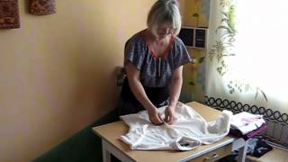 как мгновенно сложить футболку.