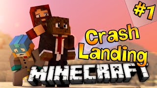 Minecraft Crash Landing ModPack Lets Play "Needle Gun" #1 | JeromeASF