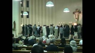 カトリック南山教会・洗礼式2009年