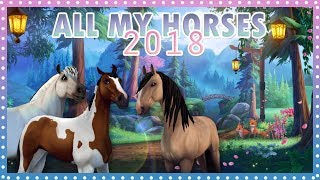 All my NEW horses 2018 | Star Stable