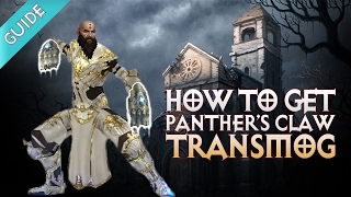 Diablo 3 - HOW TO GET PANTHER'S CLAW TRANSMOG (FIST WEAPON) - PWilhelm