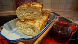 ТВОРОЖНЫЙ РУЛЕТ из ЛАВАША с СМОРОДИНОВЫМ СОУСОМ   От ЕЛЕНЫ!
