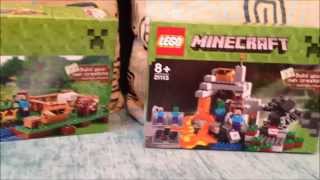 Lego Minecraft 21113 The Cave / Лего Майнкрафт 21113 Пещера