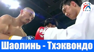 Шаолиньский монах против Тхеквондо.