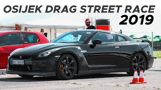 TRKALI SMO SE U GTRu! DRAG STREETRACE OSIJEK 2019