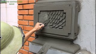 How To Construction Creative Column Simple - Construction A Beautiful Column Foot Easily