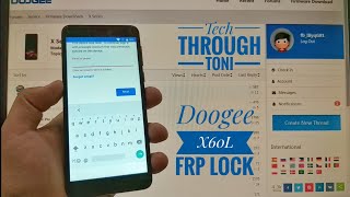 Doogee X60L Skip Account / Bypass Frp Lock