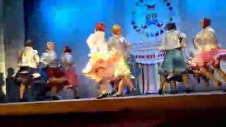 Масленица г  Ярцево. Народные танцы видео