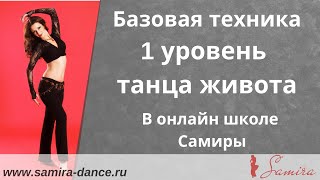 www.samira-dance.ru - "Основная база. 1 уровень" (Samira's school. Fundamential base. Level 1)