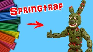 Making Springtrap - FNAF with Clay