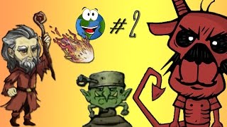 Прохождение Don't Starve с модом Hero in the Dark за Волшебника #2 - Опасный забег на болото