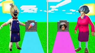 KORKUNÇ DONDURMACI MEZAR VS KORKUNÇ ÖĞRETMEN MEZAR!? - Minecraft