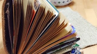 手作りトラベラーズノート part1　DIY Midori Traveler's Notebook
