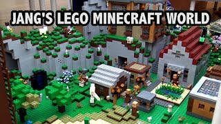 JANGBRiCKS Custom LEGO Minecraft World